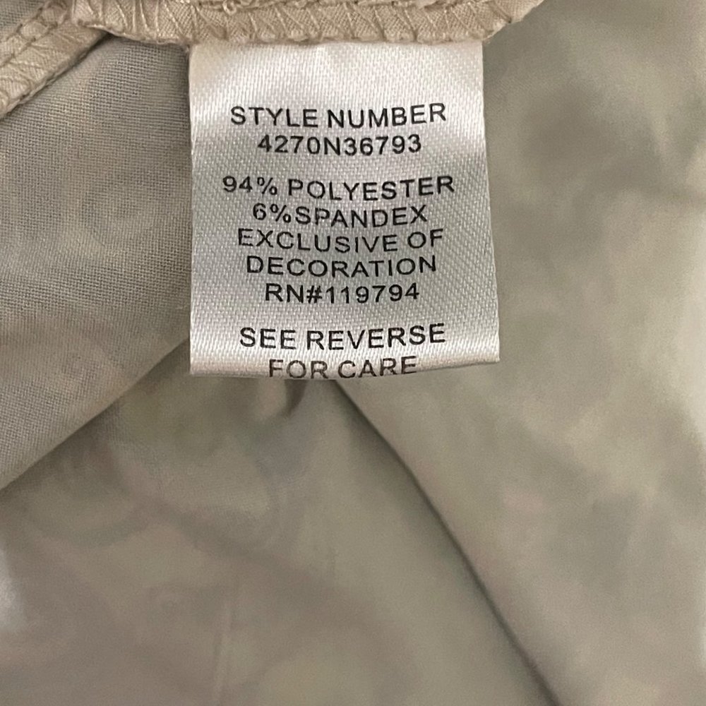 Unity Flutter Short Sleeve Boho Green/Blue Print … - image 5